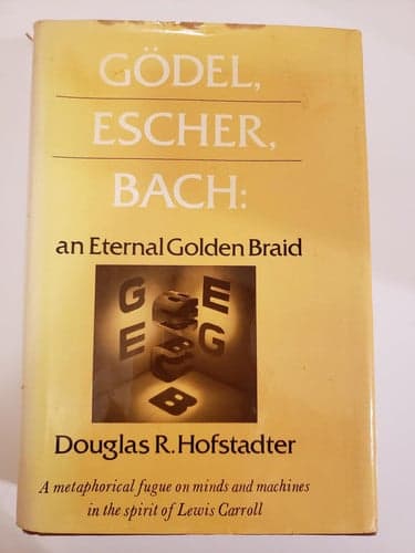 Cover of Godel, Escher, Bach